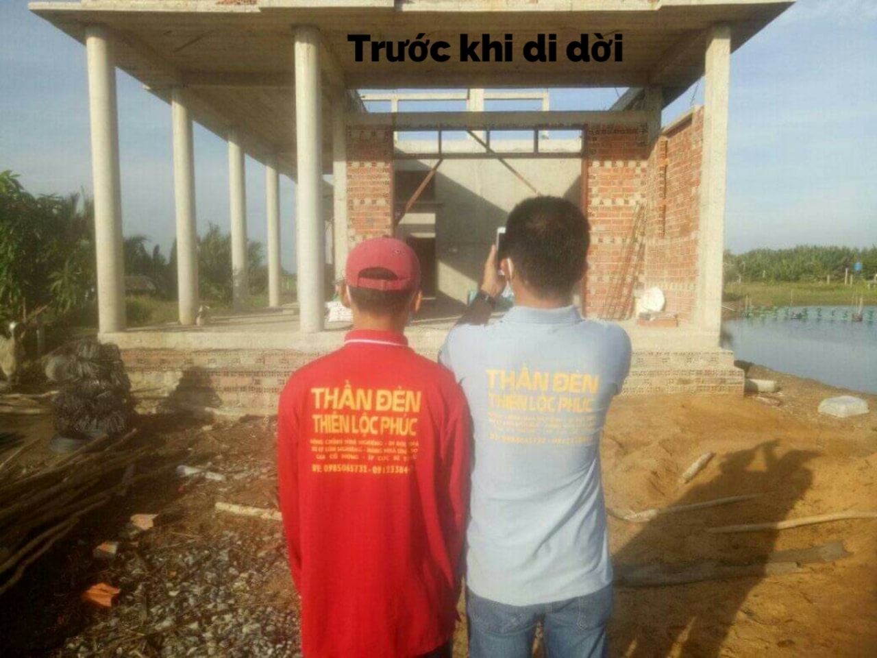 Khởi Công Nhà DI DỜI - Địa Điểm : CẦN GIUỘC _ LONG AN 